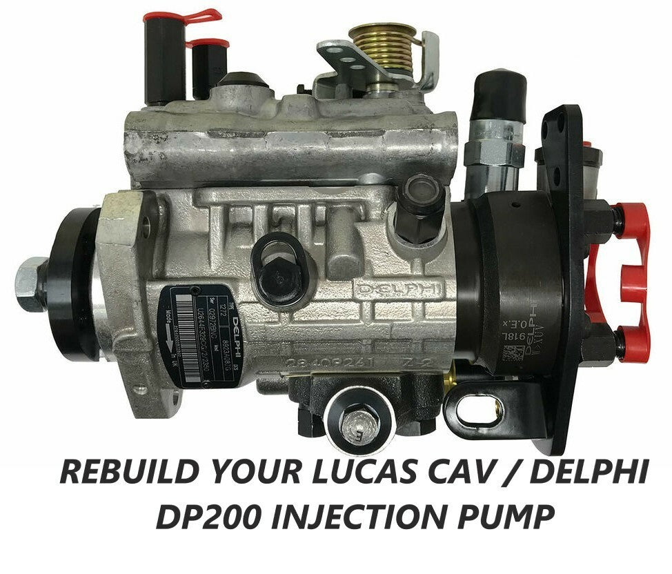 REBUILD SERVICE FOR DELPHI LUCAS DIESEL INJECTION PUMP DPS / DP200 /DPC