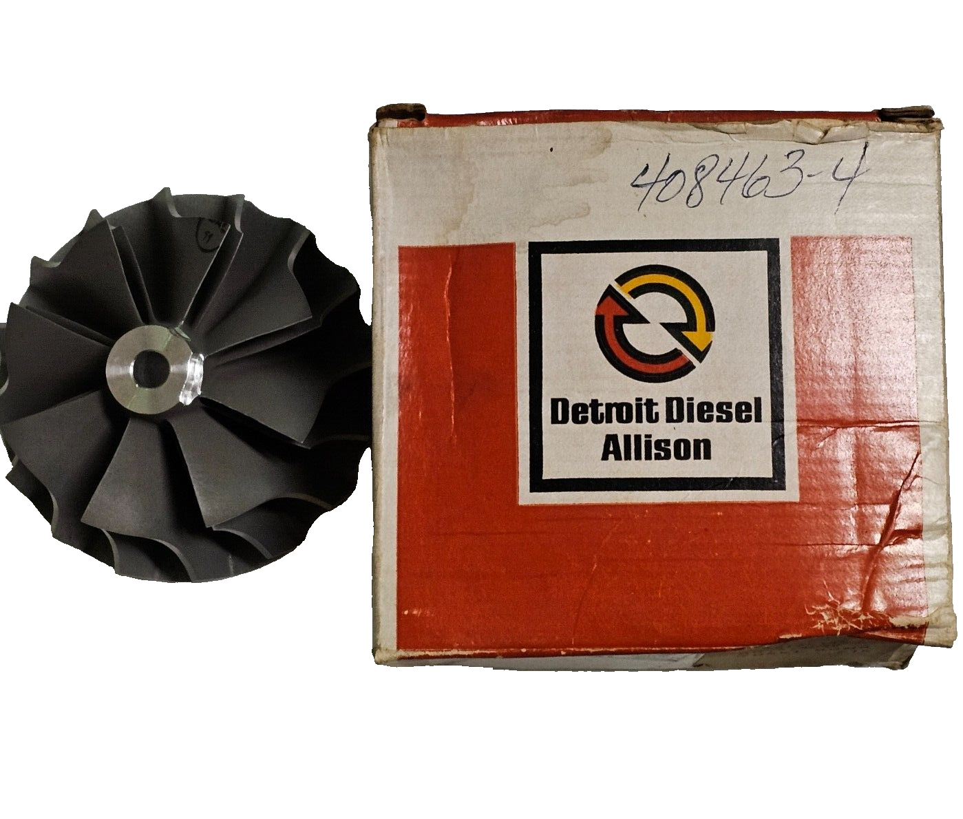 408463-4 Detroit Diesel compressor wheel New! for a TV8101 Turbo for Detroit.