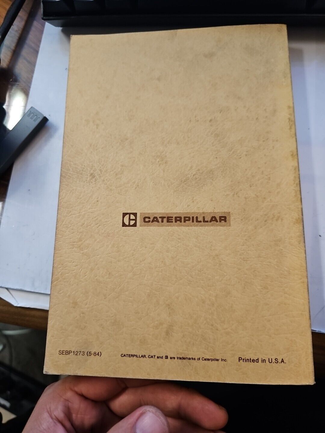 Caterpillar SEBP1273 3406 Truck Engine Parts Book 92U29991 to Last Built