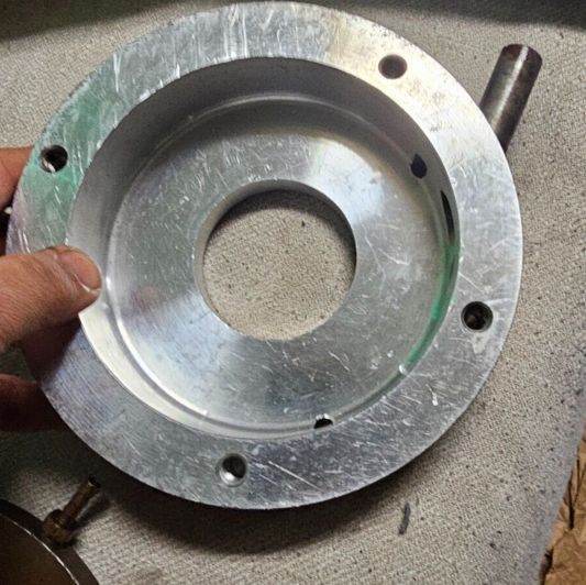 Bacharach Test Stand Adapter For Caterpillar Injection Pump.