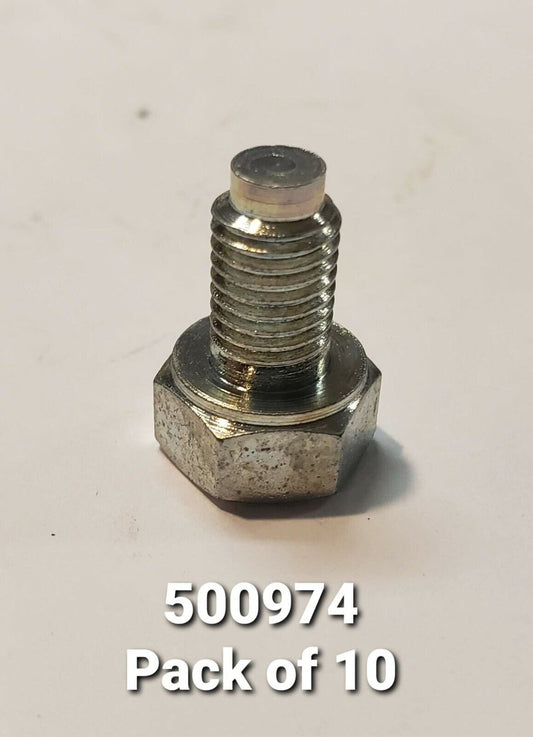 Lucas CAV Simms 500974 Ölablassschraube montiert auf Minimec-Pumpe. 10ER-PACKUNG