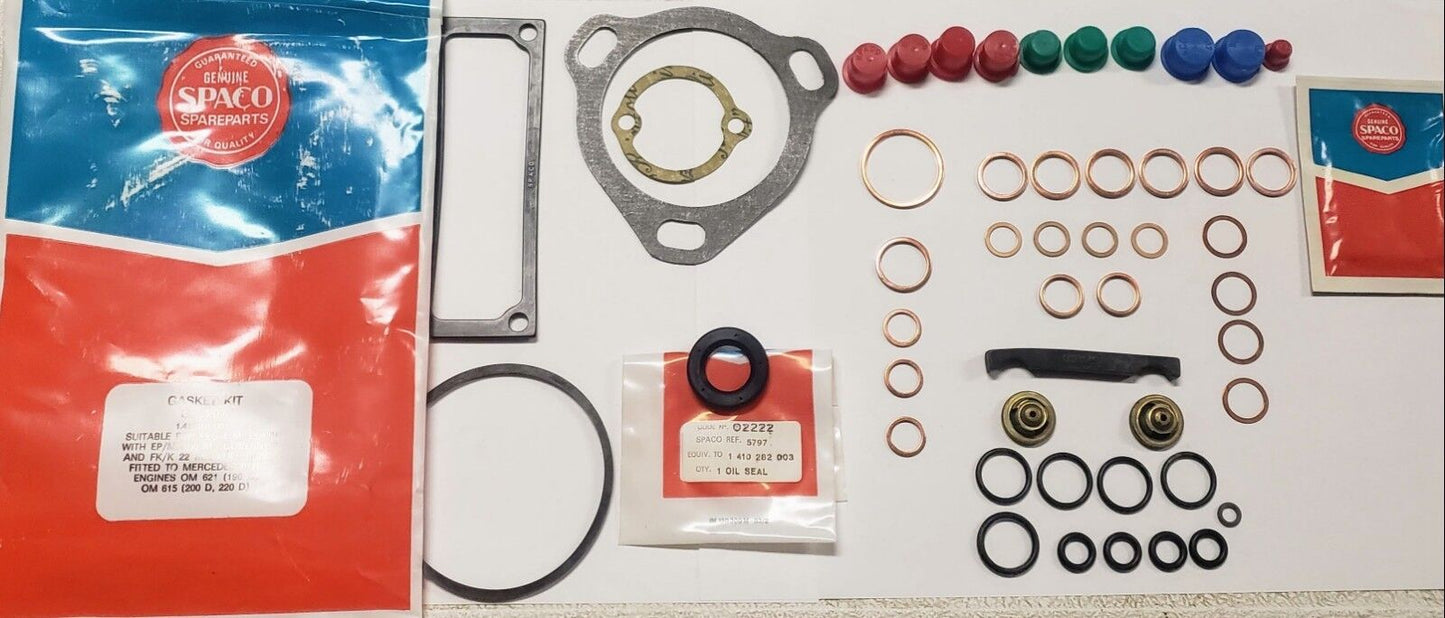Mercedes Benz 1417010001 DGK127, DGK207 Fuel Pump Gasket Kit PES-4M 200D 220D