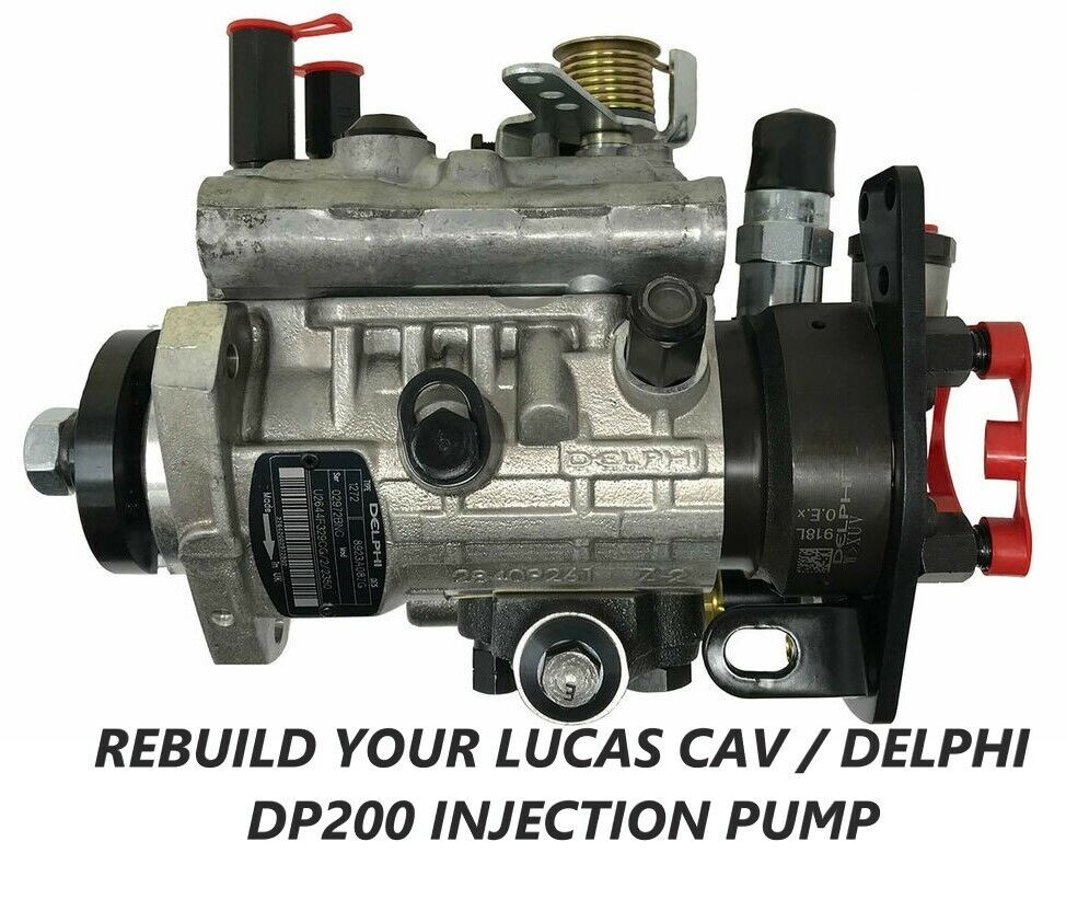 REBUILD SERVICE FOR DELPHI LUCAS DIESEL INJECTION PUMP DPS / DP200 / DPC