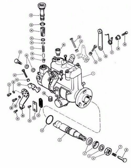 Stanadyne OEM Gasket Seal Kit 24371 for Stanadyne DB/JDB/DC Injection pumps.