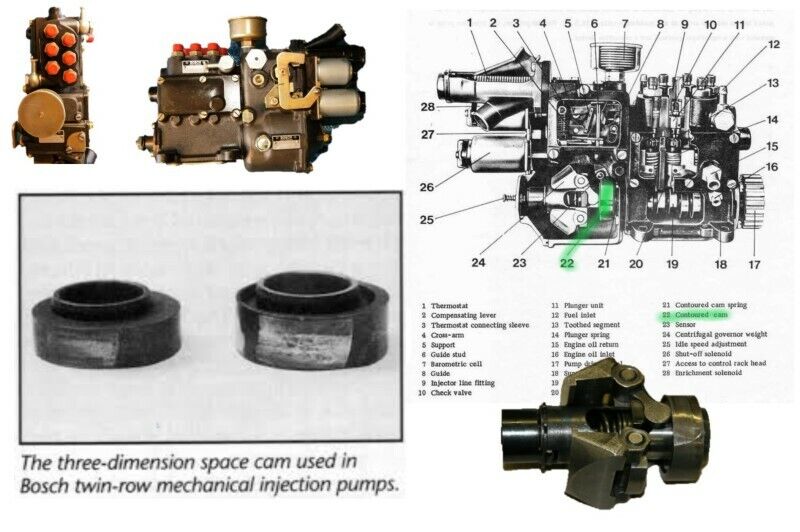 Bosch MFI LEVER 1422013038 for MFI BOSCH Injection Pumps Mercedes / Porsche