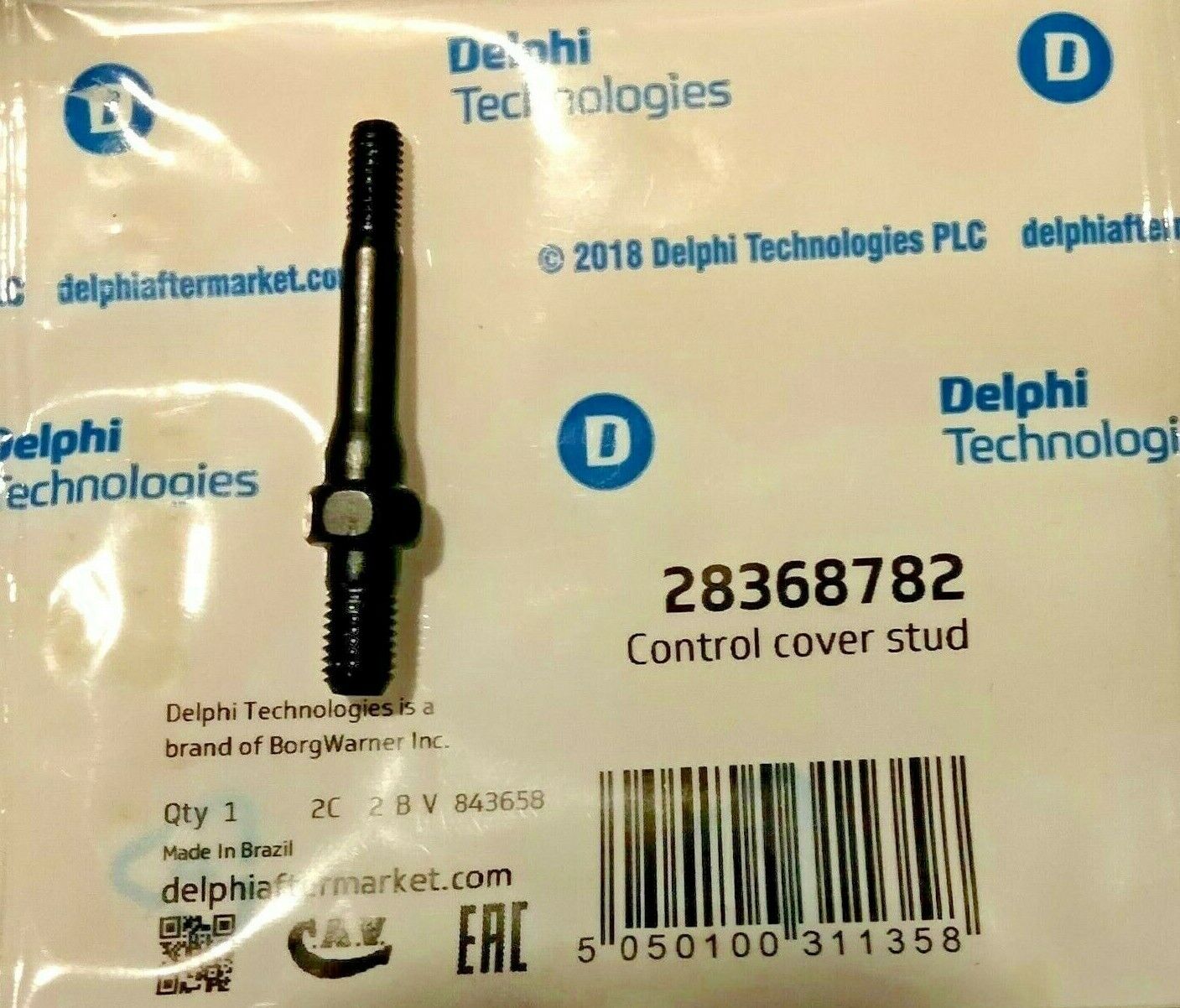 LUCAS CAV 7123-527 DELPHI TOP CONTROL COVER STUD 28368782