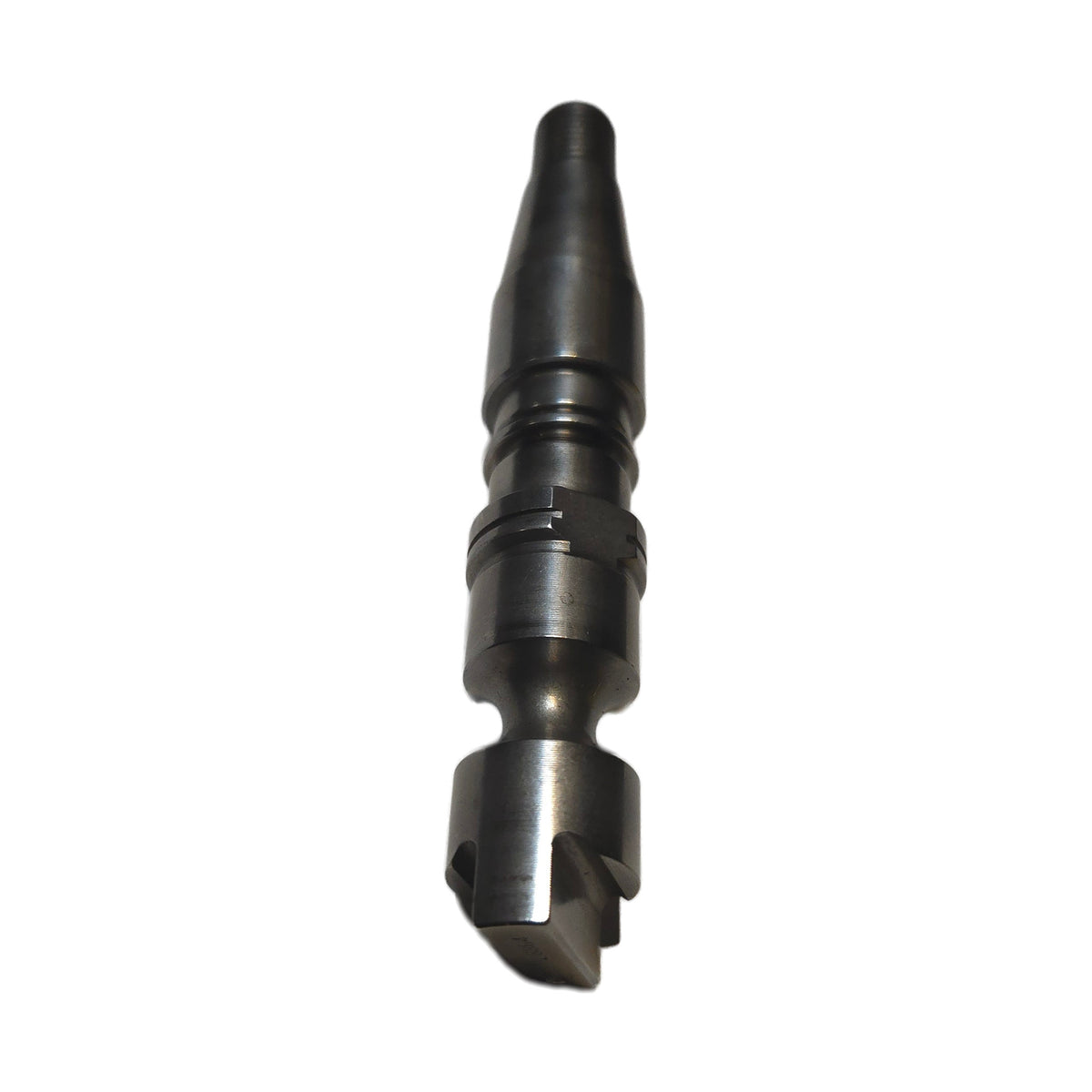 Used Stanadyne 23364 drive shaft for DB2 injection pumps, standing at an angle with the drive tang at the bottom