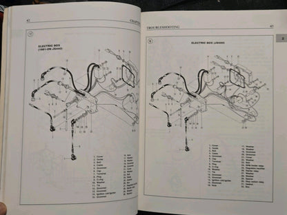 Kawasaki Jet Ski Shop Manual, 1976-1988 Clymer Marine Repair Series (1990)