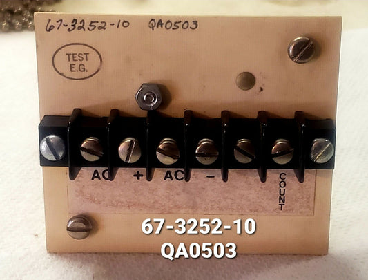 BACHARACH TEST STAND ADD ON 67-3252-10  QA0503 NEW