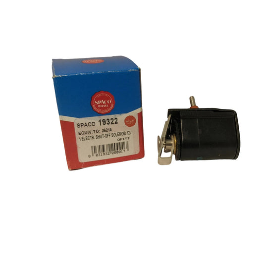 Stanadyne 26214 Shut-Off Solenoid 12V, Roosa Master, Aftermarket SPACO