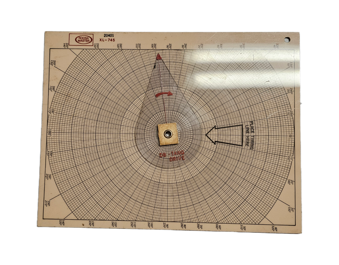 Stanadyne 20401 Timing Mark Locator For DB TANG DRIVE injection Pumps.