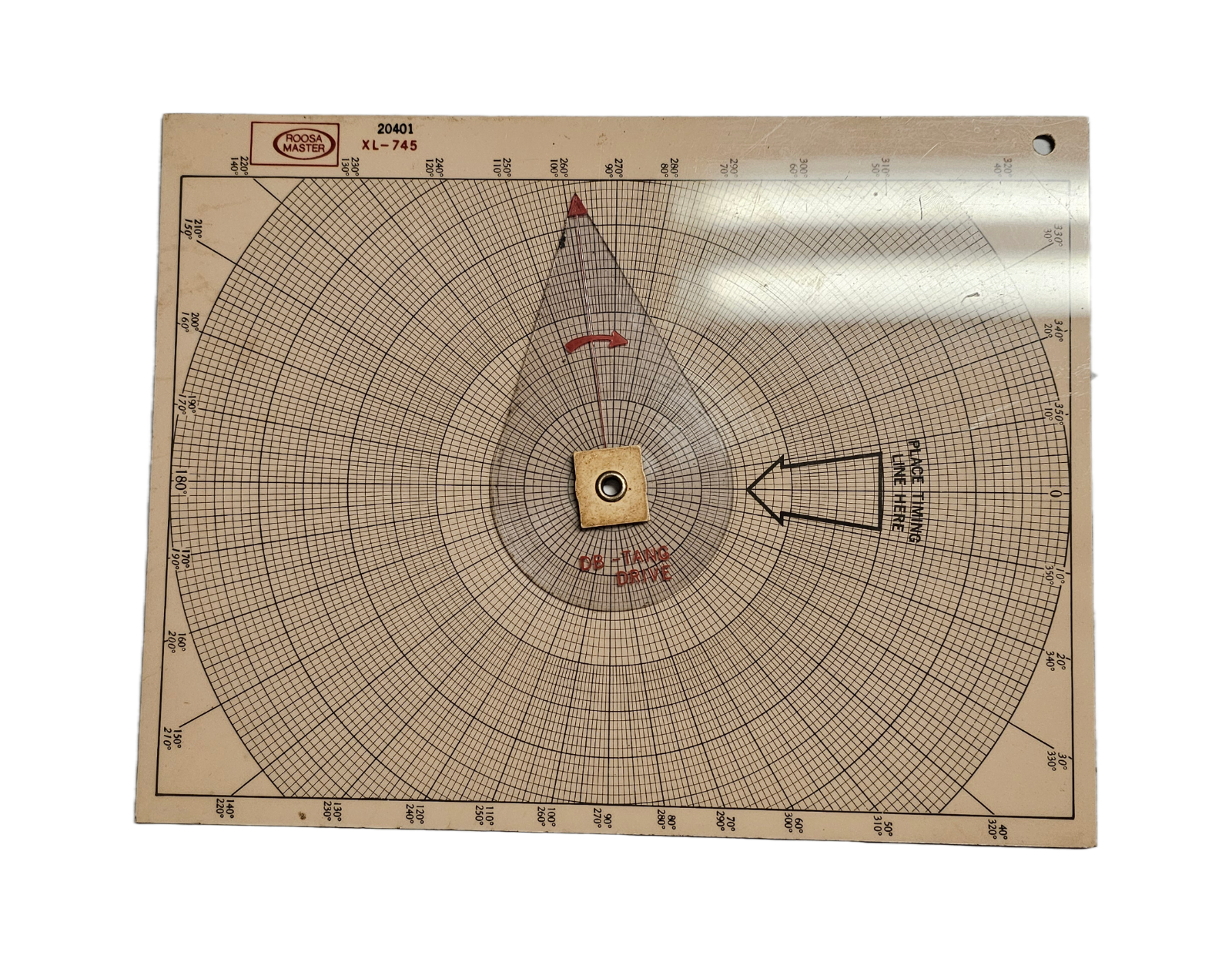 Stanadyne 20401 Timing Mark Locator For DB TANG DRIVE injection Pumps.