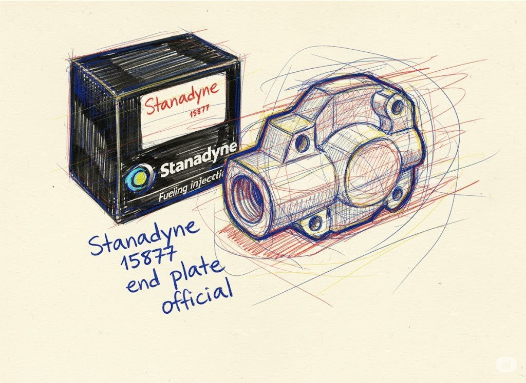 STANADYNE / ROOSA MASTER 15877 END PLATE