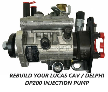 REBUILD SERVICE FOR DELPHI LUCAS DIESEL INJECTION PUMP DPS / DP200