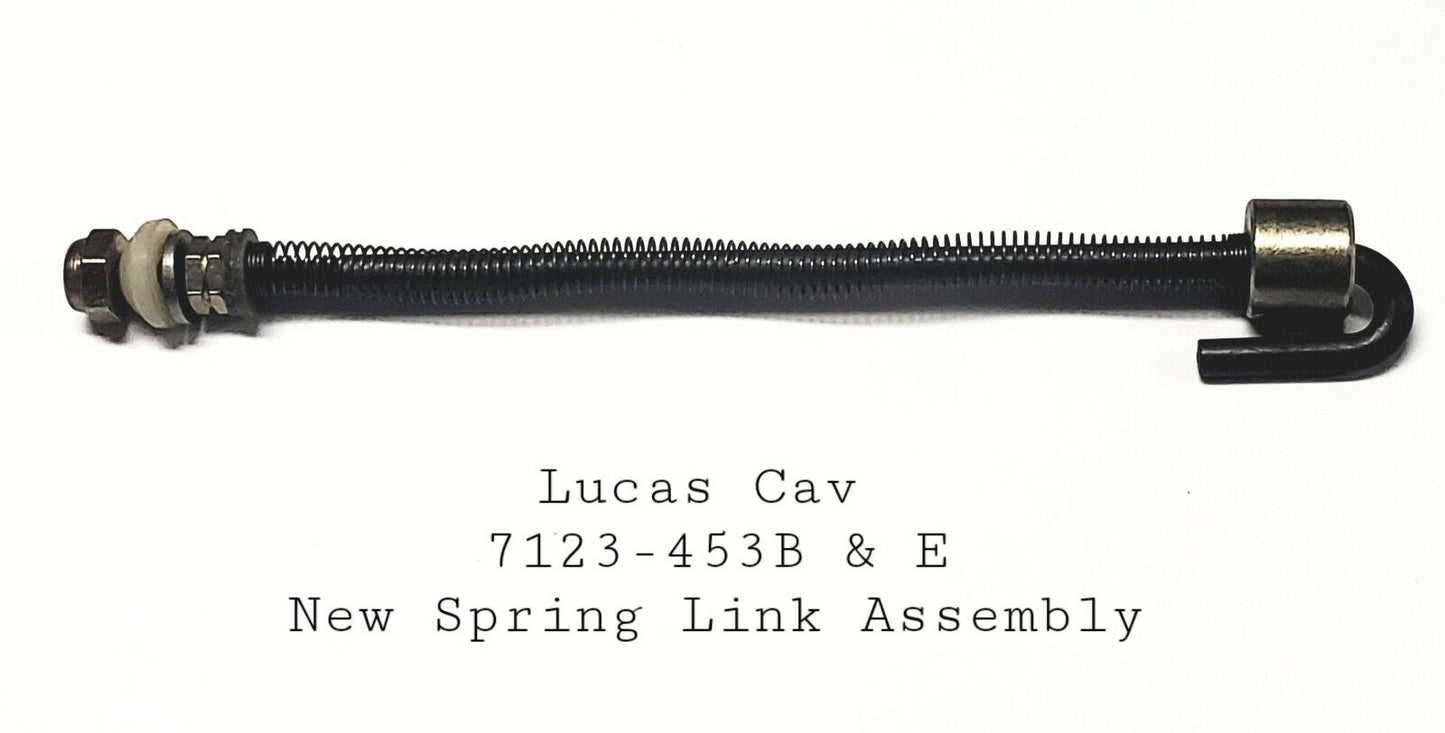 Lucas CAV DPA Top Cover Single Spring Link 7123-453B & E Assembly