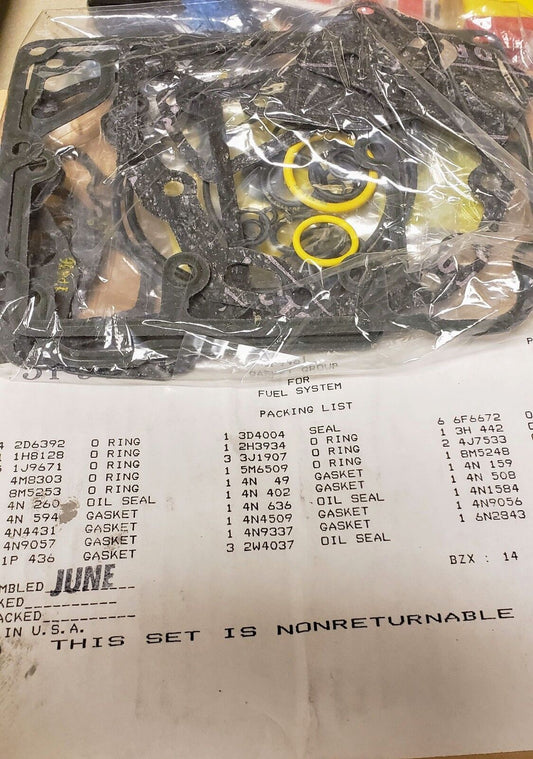 Caterpillar 5P9461 GASKET KIT (FUEL SYSTEM). This is a new aftermarket Kit.