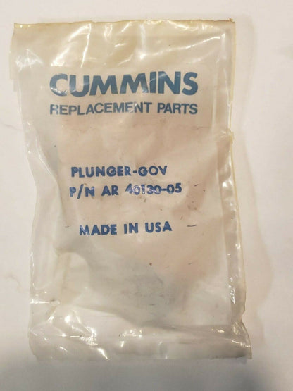 Cummins Governor Plunger PN AR 40130-05 Original OEM - Made in USA